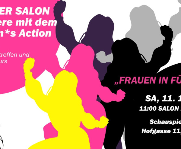 Women*s Action Forum: Salon Frauen* in Führung