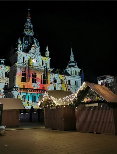 Weihnachtszauber in den versteckten Innenhöfen der Grazer Altstadt