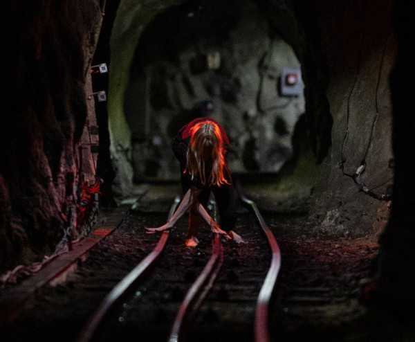 Geisterbahn im Schloßbergstollen 1