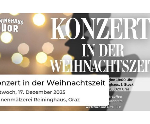 Konzert in der Weihnachtszeit